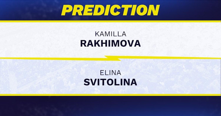 Kamilla Rakhimova vs Elina Svitolina Tennis Prediction.
