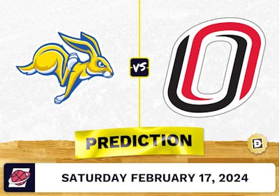 South Dakota State vs. Nebraska-Omaha Prediction, Odds, College Basketball Picks [2/17/2024]