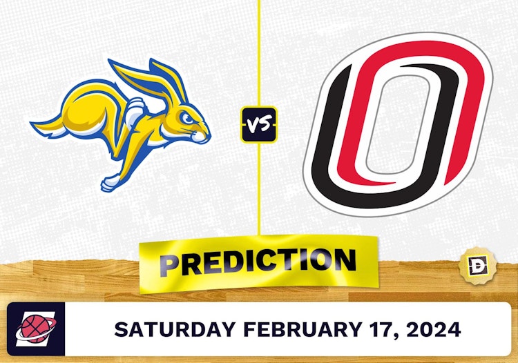 South Dakota State vs. Nebraska-Omaha Prediction, Odds, College Basketball Picks [2/17/2024]