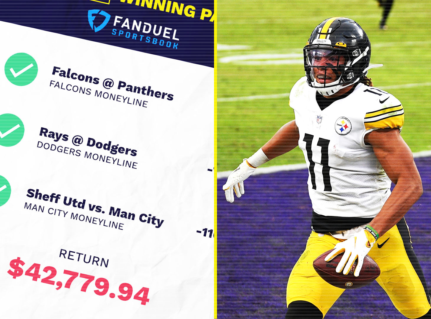 Sports fan cashes huge multi-sport parlay