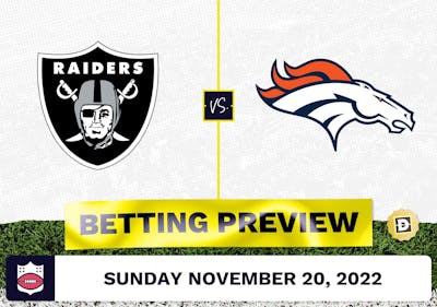 Raiders vs. Broncos Week 11 Prediction and Odds - Nov 20, 2022