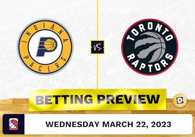 Pacers vs. Raptors Prediction and Odds - Mar 22, 2023