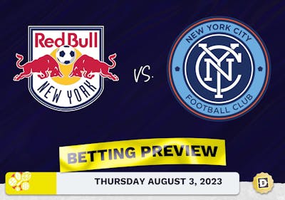 NY Red Bulls vs. NY City Prediction and Odds - August 3, 2023