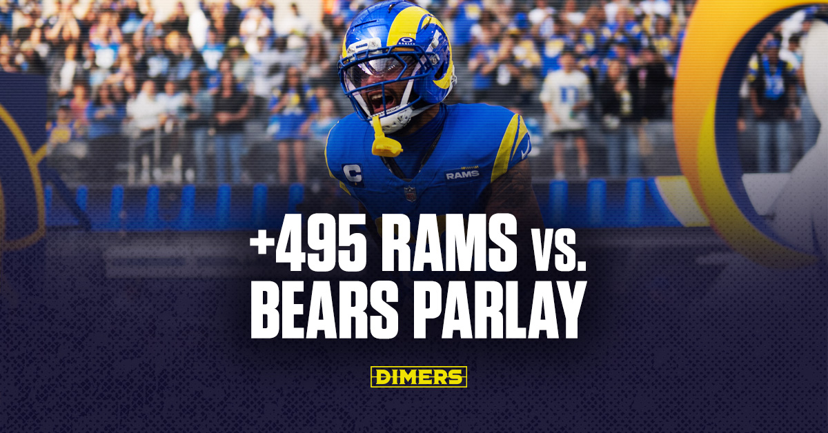 Parlay these Rams vs. Bears player props at +495 odds on Sunday, January 18