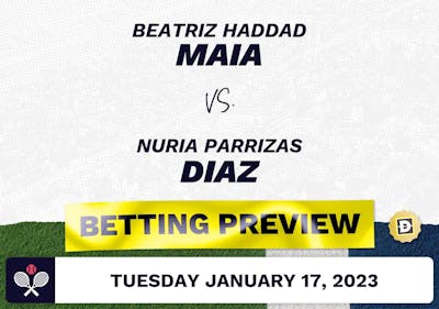 Beatriz Haddad Maia vs. Nuria Parrizas Diaz Predictions - Jan 18, 2023