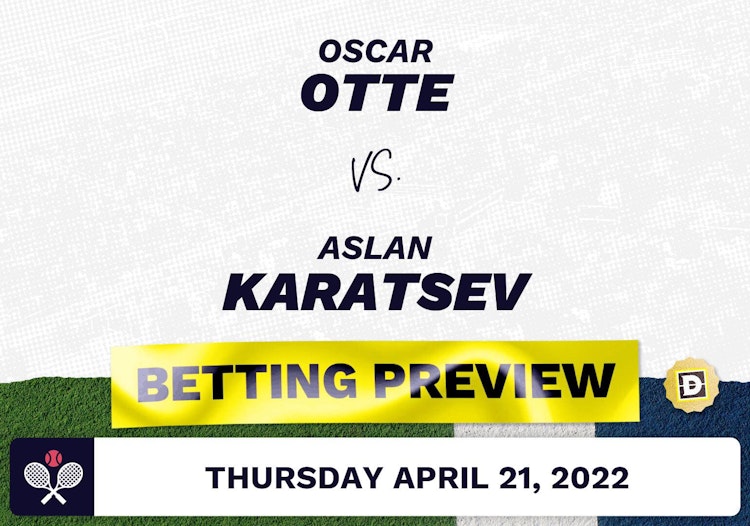 Oscar Otte vs. Aslan Karatsev Predictions - Apr 21, 2022
