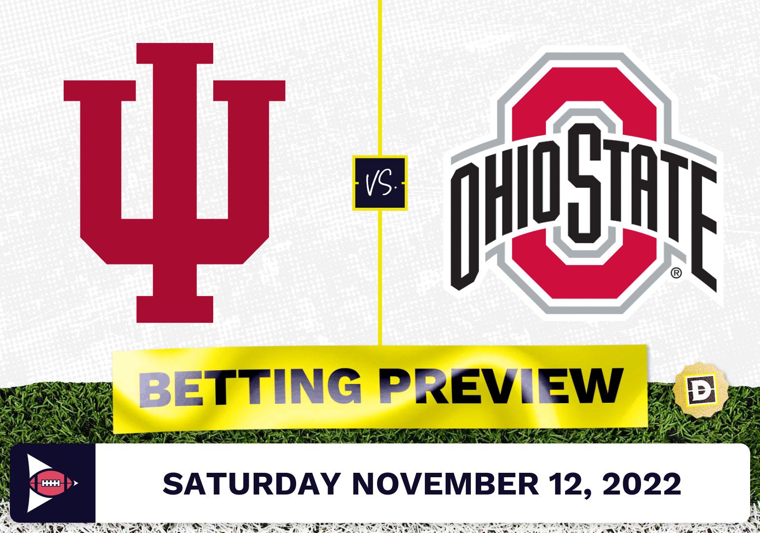 Indiana vs. Ohio State CFB Prediction and Odds - Nov 12, 2022