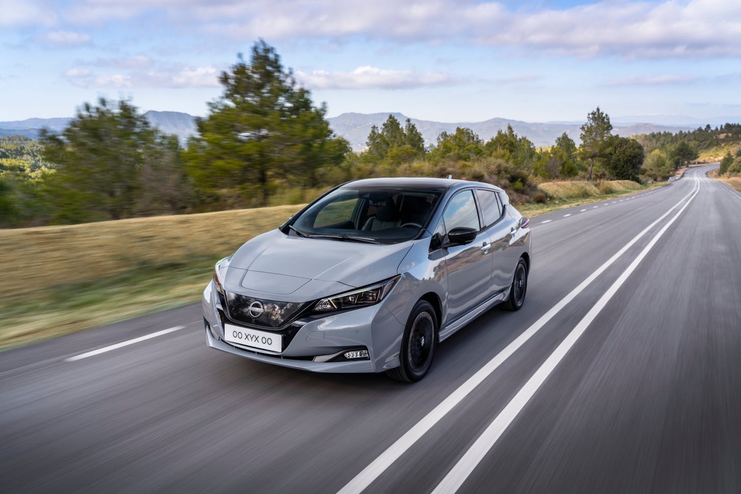 Ein Nissan Leaf.