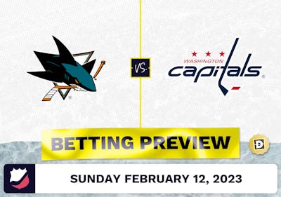 Sharks vs. Capitals Prediction and Odds - Feb 12, 2023