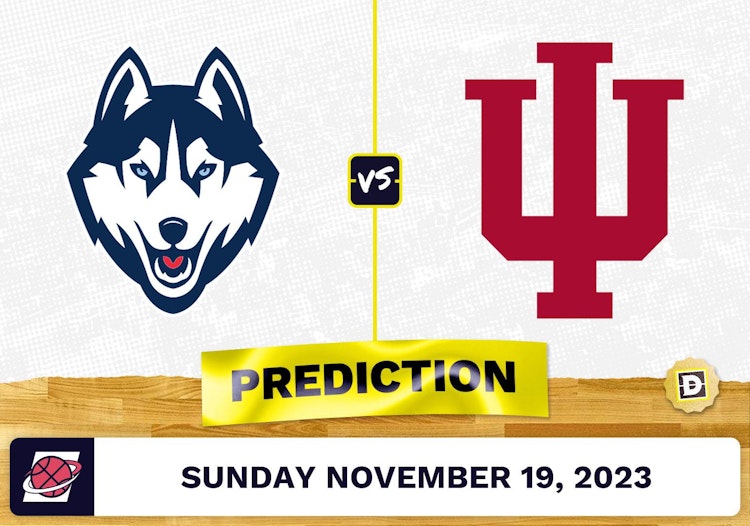 Connecticut vs. Indiana Basketball Prediction - November 19, 2023