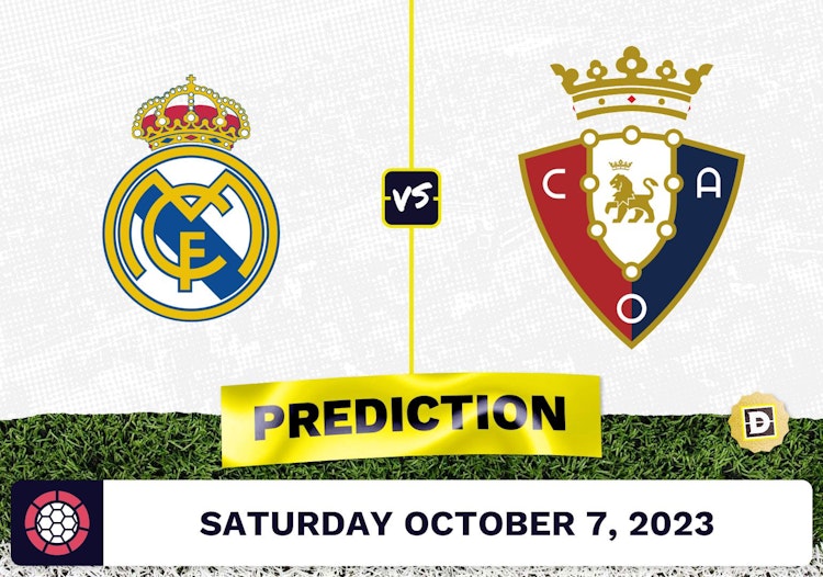 Real Madrid vs. Osasuna Prediction and Odds - October 7, 2023