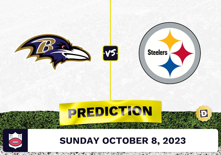 Ravens vs. Steelers Week 5 Prediction and Odds - October 8, 2023