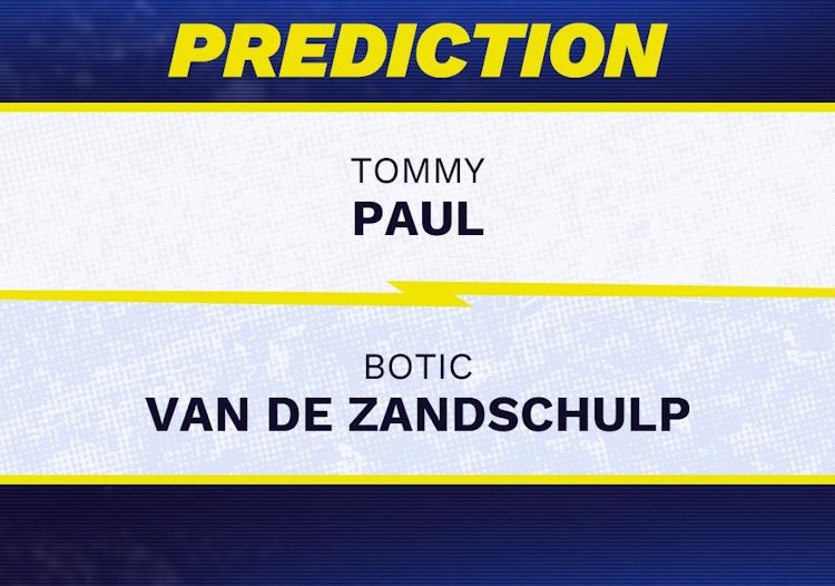 Tommy Paul vs Botic Van de Zandschulp Tennis Prediction.