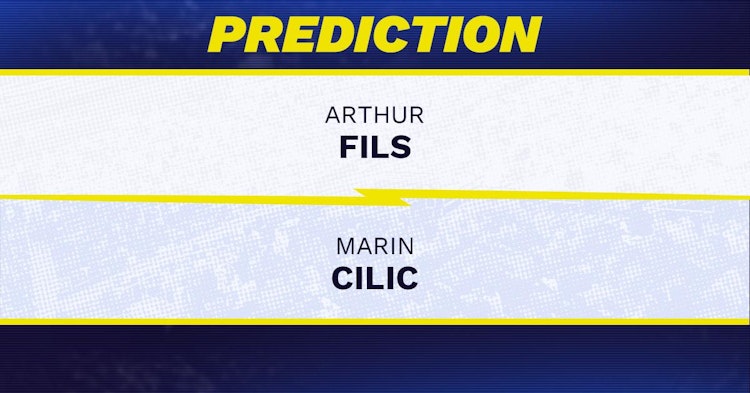 Arthur Fils vs Marin Cilic Tennis Prediction.