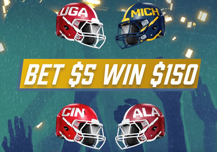 FanDuel Bet $5, Win $150 on the CFB Semifinal Playoffs