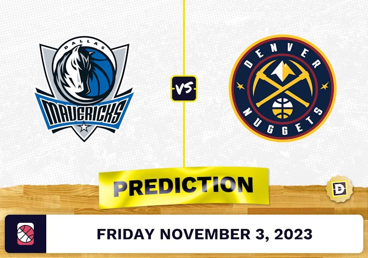 Mavericks vs. Nuggets Prediction and Odds - November 3, 2023