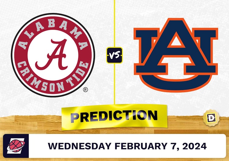 Alabama vs. Auburn Prediction, Odds, College Basketball Picks [2/7/2024]