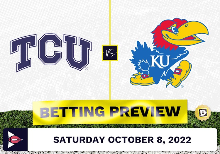 TCU vs. Kansas CFB Prediction and Odds - Oct 8, 2022