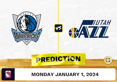 Dallas Mavericks vs. Utah Jazz Prediction, Odds, NBA Picks  [1/1/2024]