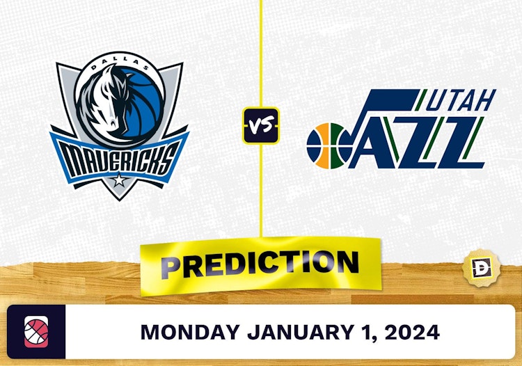 Dallas Mavericks vs. Utah Jazz Prediction, Odds, NBA Picks  [1/1/2024]