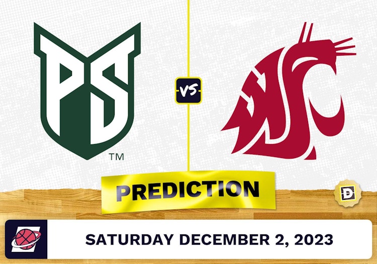 Portland State vs. Washington State Basketball Prediction - December 2, 2023