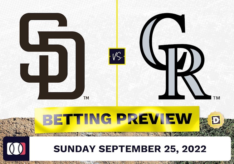 Padres vs. Rockies Prediction and Odds - Sep 25, 2022