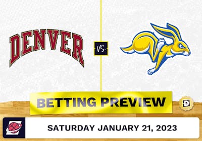 Denver vs. South Dakota State CBB Prediction and Odds - Jan 21, 2023