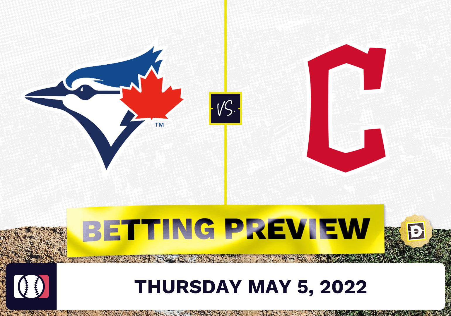 Blue Jays vs. Guardians Prediction and Odds - May 5, 2022