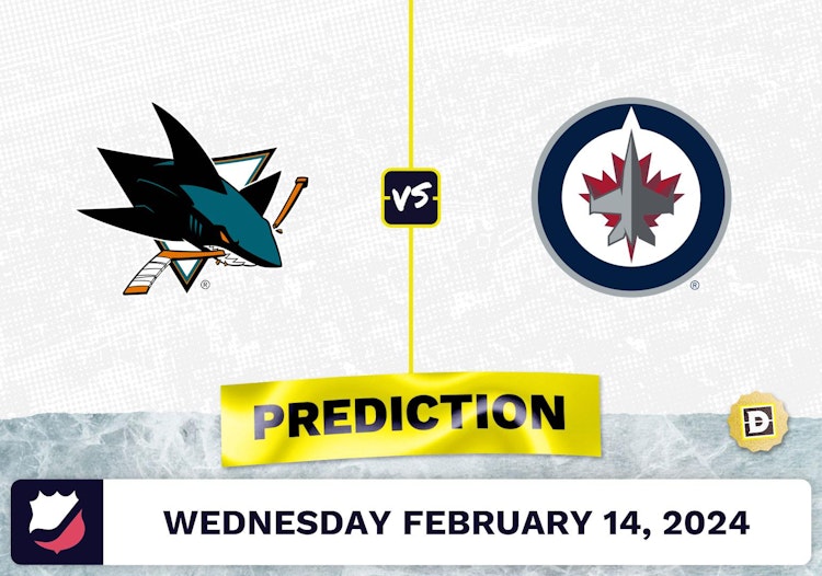 San Jose Sharks vs. Winnipeg Jets Prediction, Odds, NHL Picks [2/14/2024]