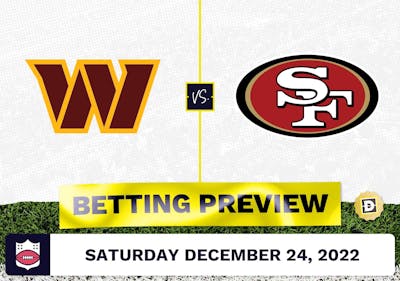 Commanders vs. 49ers Week 16 Prediction and Odds - Dec 24, 2022