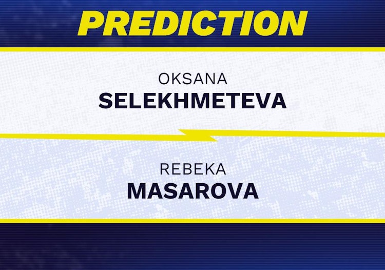 Oksana Selekhmeteva vs Rebeka Masarova Tennis Prediction.