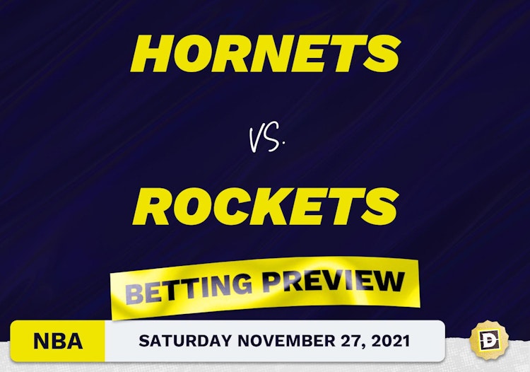 Hornets vs. Rockets Predictions and Odds - Nov 27, 2021