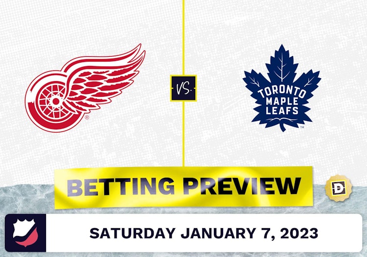 Red Wings vs. Maple Leafs Prediction and Odds - Jan 7, 2023
