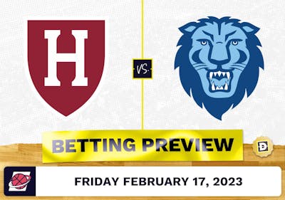 Harvard vs. Columbia CBB Prediction and Odds - Feb 17, 2023