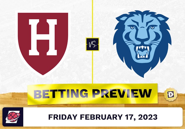 Harvard vs. Columbia CBB Prediction and Odds - Feb 17, 2023