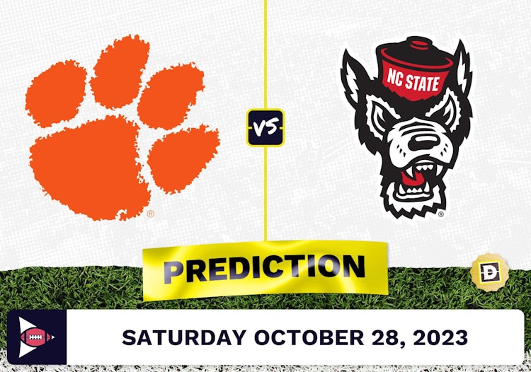 Clemson vs. North Carolina State CFB Prediction and Odds - October 28, 2023