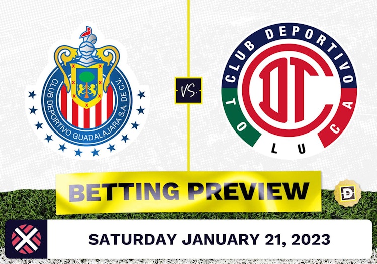 Guadalajara vs. Toluca Prediction and Odds - Jan 21, 2023