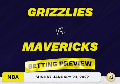 Grizzlies vs. Mavericks Predictions and Odds - Jan 23, 2022