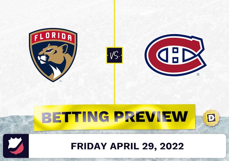 Panthers vs. Canadiens Prediction and Odds - Apr 29, 2022