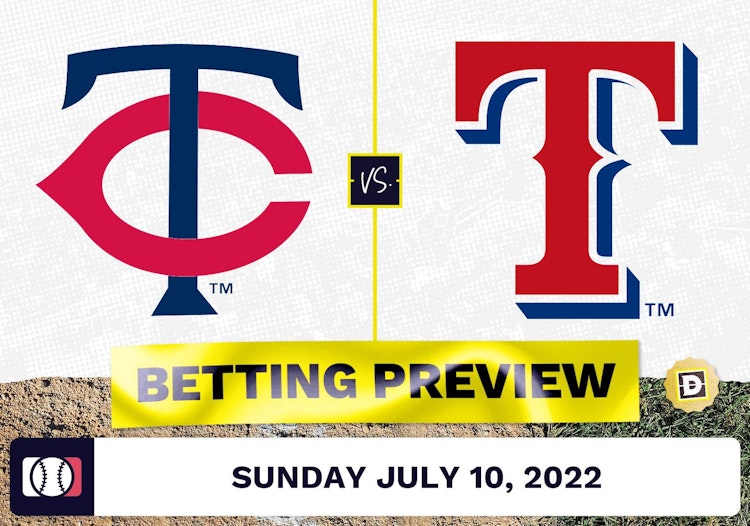 Twins vs. Rangers Prediction and Odds - Jul 10, 2022