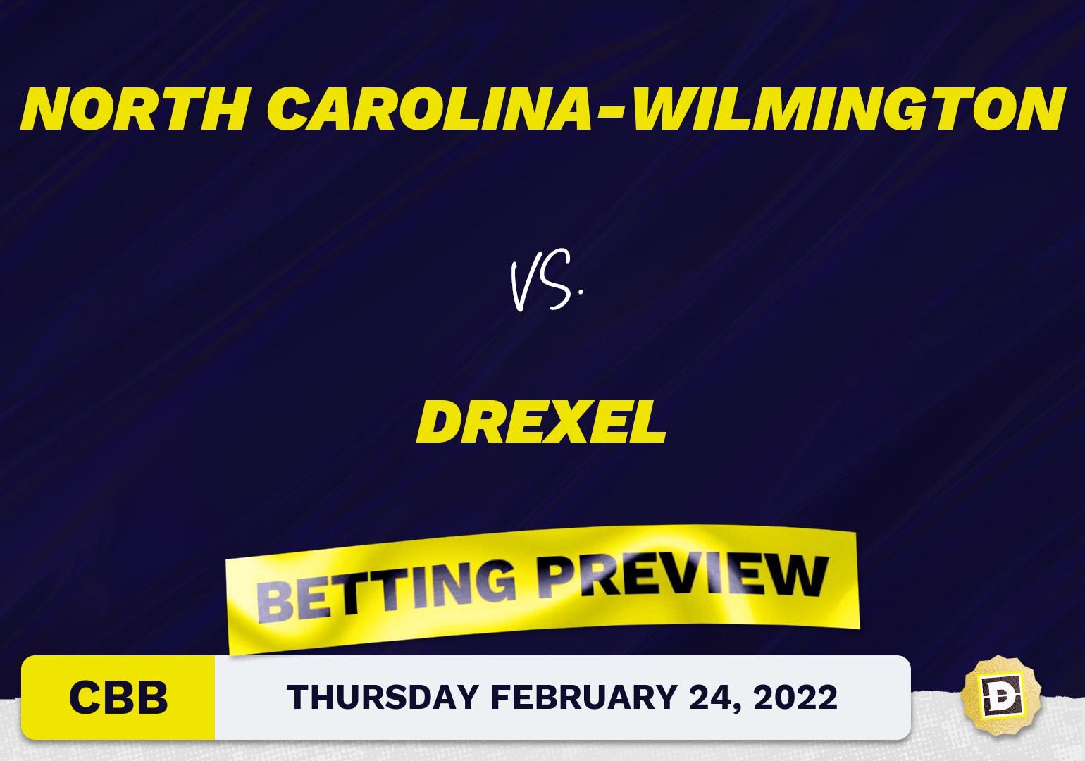 North Carolina-Wilmington vs. Drexel CBB Predictions and Odds - Feb 24, 2022