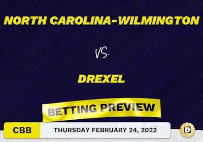 North Carolina-Wilmington vs. Drexel CBB Predictions and Odds - Feb 24, 2022