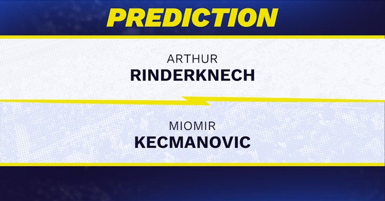 Arthur Rinderknech vs Miomir Kecmanovic Tennis Prediction.