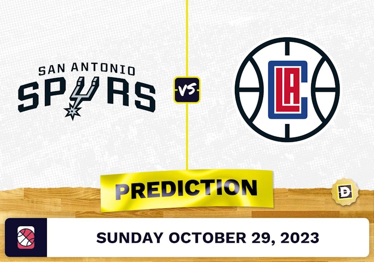 Spurs vs. Clippers Prediction and Odds - October 29, 2023