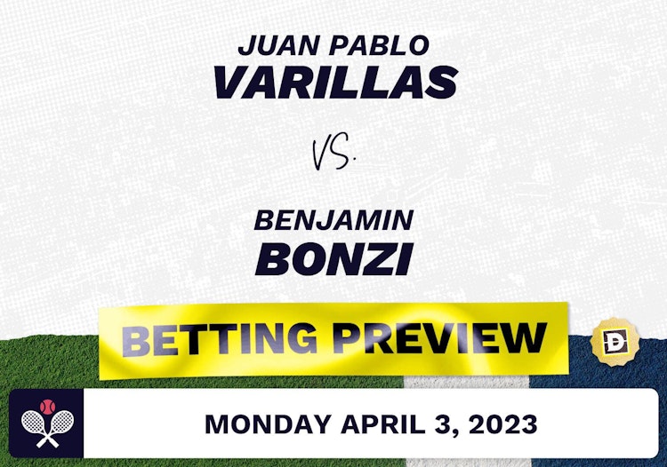 Juan Pablo Varillas vs. Benjamin Bonzi Predictions - Apr 4, 2023