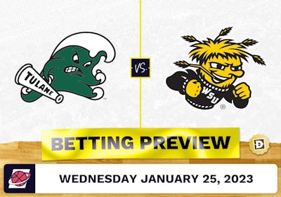 Tulane vs. Wichita State CBB Prediction and Odds - Jan 25, 2023