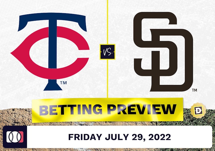 Twins vs. Padres Prediction and Odds - Jul 29, 2022