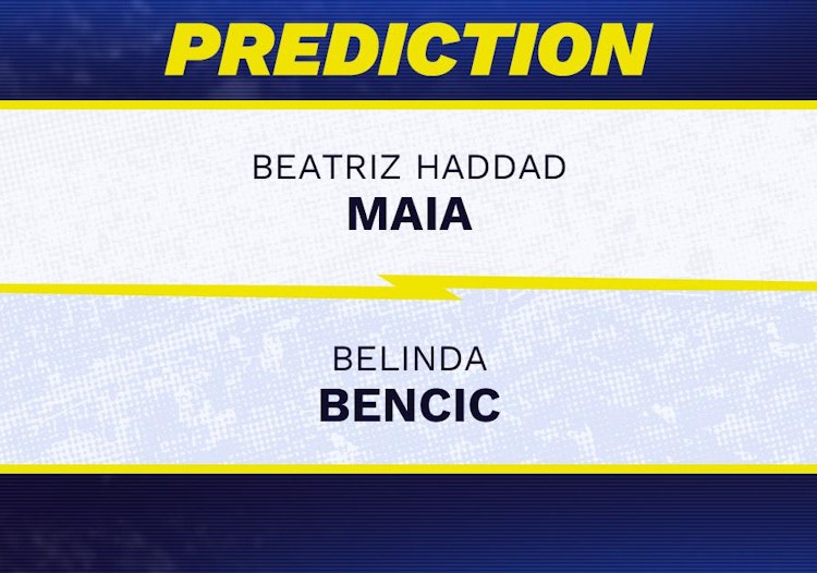 Beatriz Haddad Maia vs Belinda Bencic Tennis Prediction.