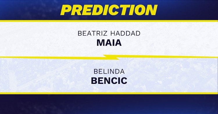 Beatriz Haddad Maia vs Belinda Bencic Tennis Prediction.