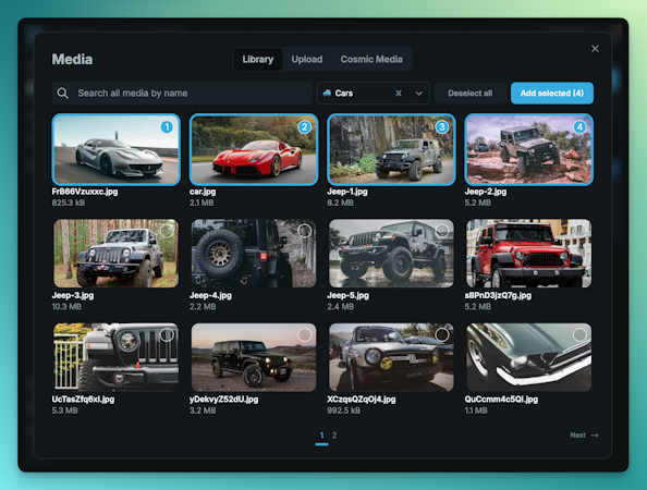 Media updates: new multi media Metafield, alt text, and more image